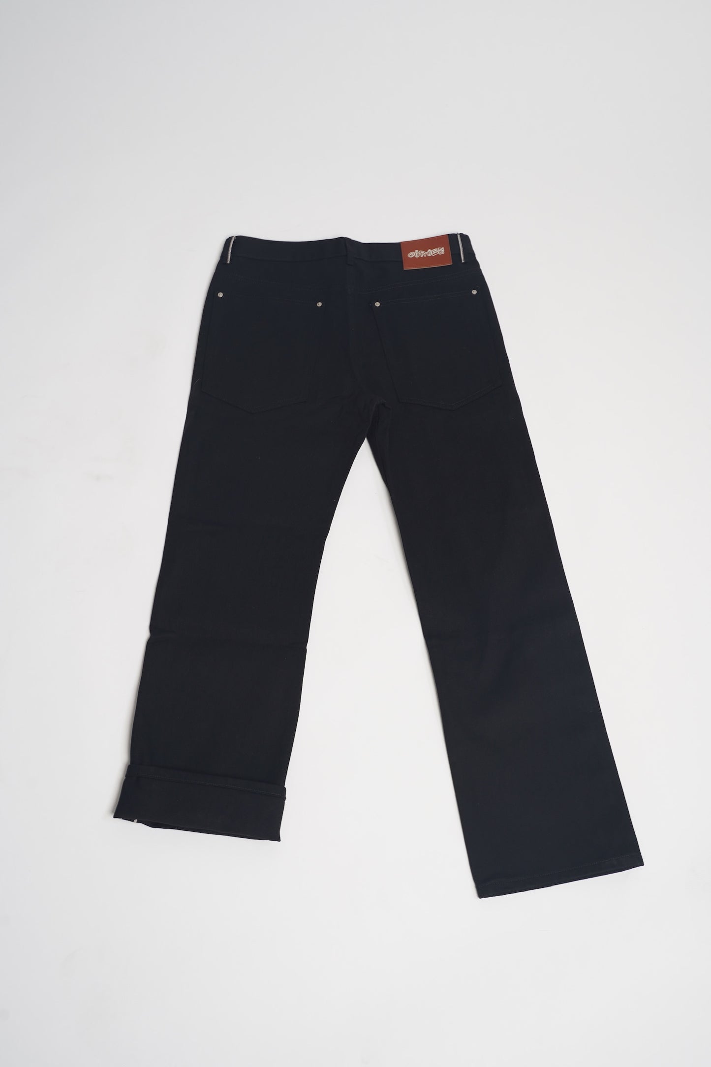 Straight Leg Jet-Black Selvedge