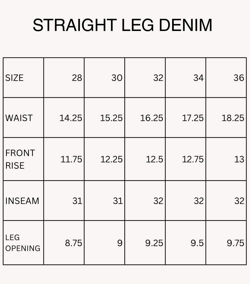 Straight Leg Jet-Black Selvedge
