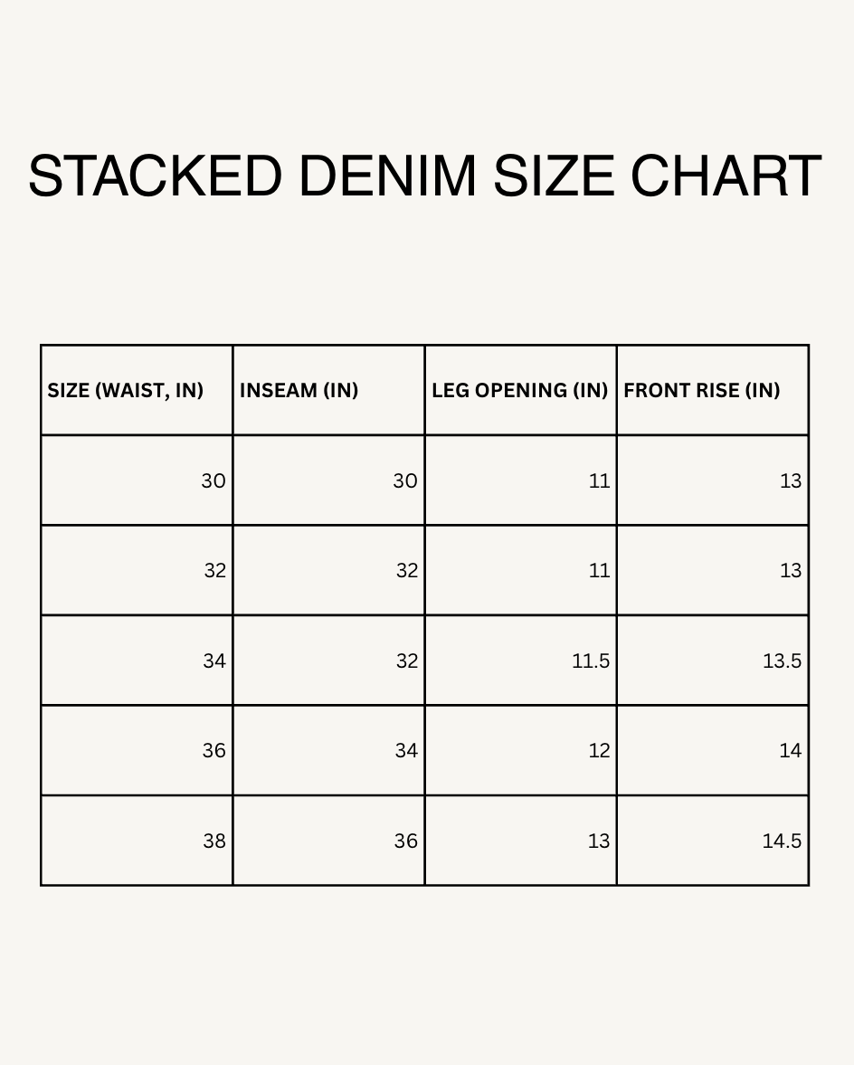 Stacked Denim